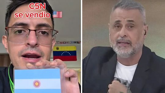El influencer Michelo acusó a C5N de mentir sobre ser expulsados de Venezuela por el régimen de Nicolás Maduro y Jorge Rial lo dejó contra las cuerdas en vivo. El influencer Michelo acusó a C5N de mentir sobre ser expulsados de Venezuela por el régimen de Nicolás Maduro y Jorge Rial lo dejó contra las cuerdas en vivo.