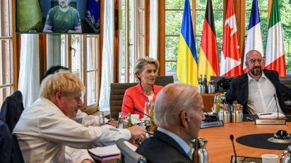 El G7 promete apoyo a Kiev 