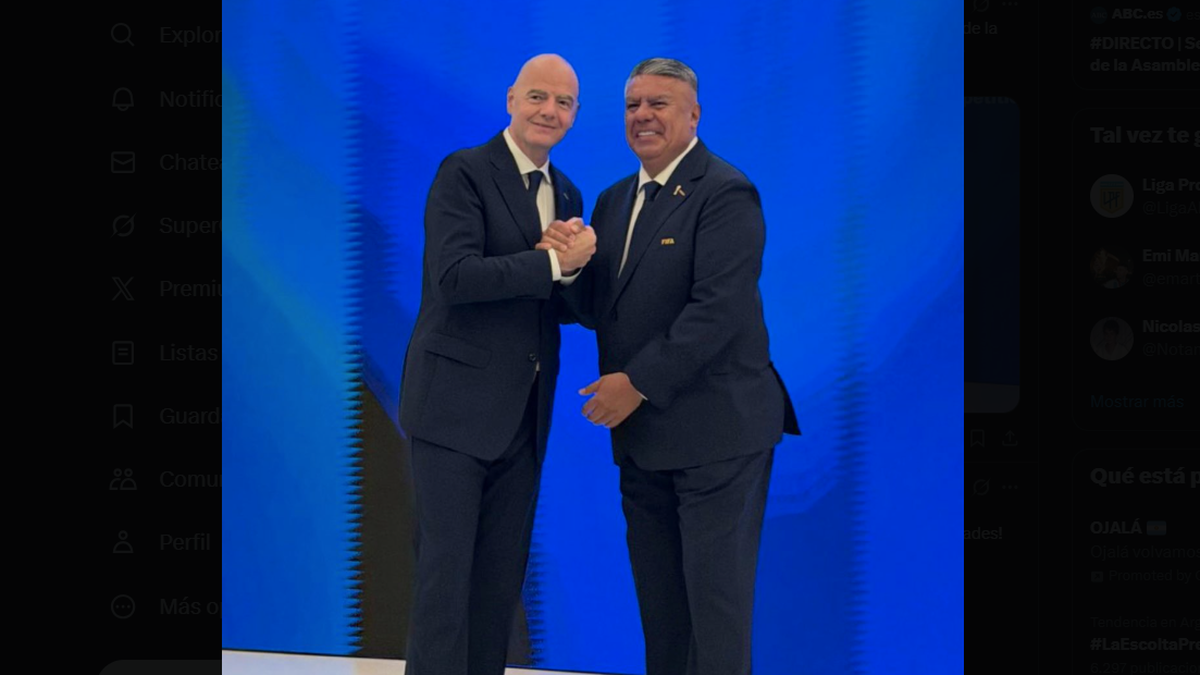 Gianni Infantil y Claudio Tapia, 117/12/2025. Gianni Infantil y Claudio Tapia, 117/12/2025.