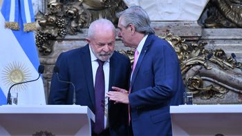 Alberto Fernández y Luis Inacio Lula da Silva expresaron su voluntad de crear de una moneda común para agilizar el comercio bilateral. Alberto Fernández y Luis Inacio Lula da Silva expresaron su voluntad de crear de una moneda común para agilizar el comercio bilateral.