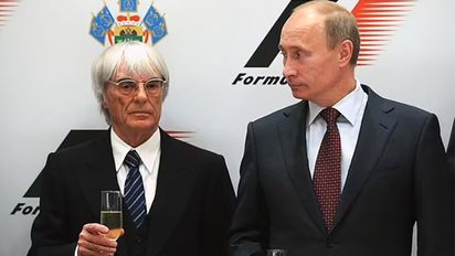 Ecclestone da la vida por Putin: 