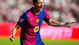 Robert Lewandowski, delantero del Barcelona