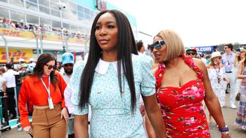 Miami fue una fiesta. Aquí las hermanas Williams antes de la carrera. Miami fue una fiesta. Aquí las hermanas Williams antes de la carrera.