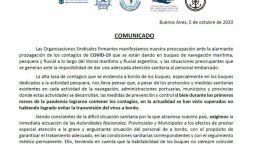 altText(Covid-19: Peligra la pesca y 5 sindicatos denuncian que no atienden a los contagiados)}