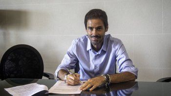 Mariano Closs, ESPN, TyC Sports y Chacho Coudet a RiverFOTO: DANIEL VIDES/NA Mariano Closs, ESPN, TyC Sports y Chacho Coudet a RiverFOTO: DANIEL VIDES/NA