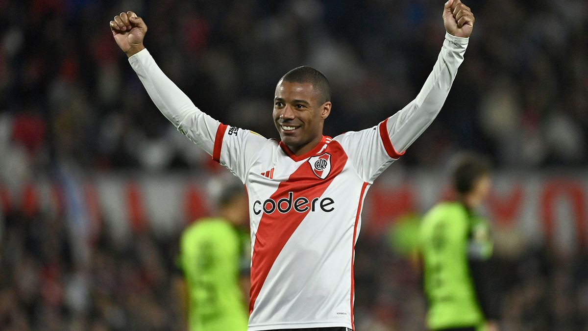 River protagonizó un verdadero partidazo en el Monumental y goleó a Barracas Central 5-1 por la segunda fecha de la Zona A de la Copa de la Liga Profesional. (Foto: Noticias Argentinas/PRENSA RIVER)