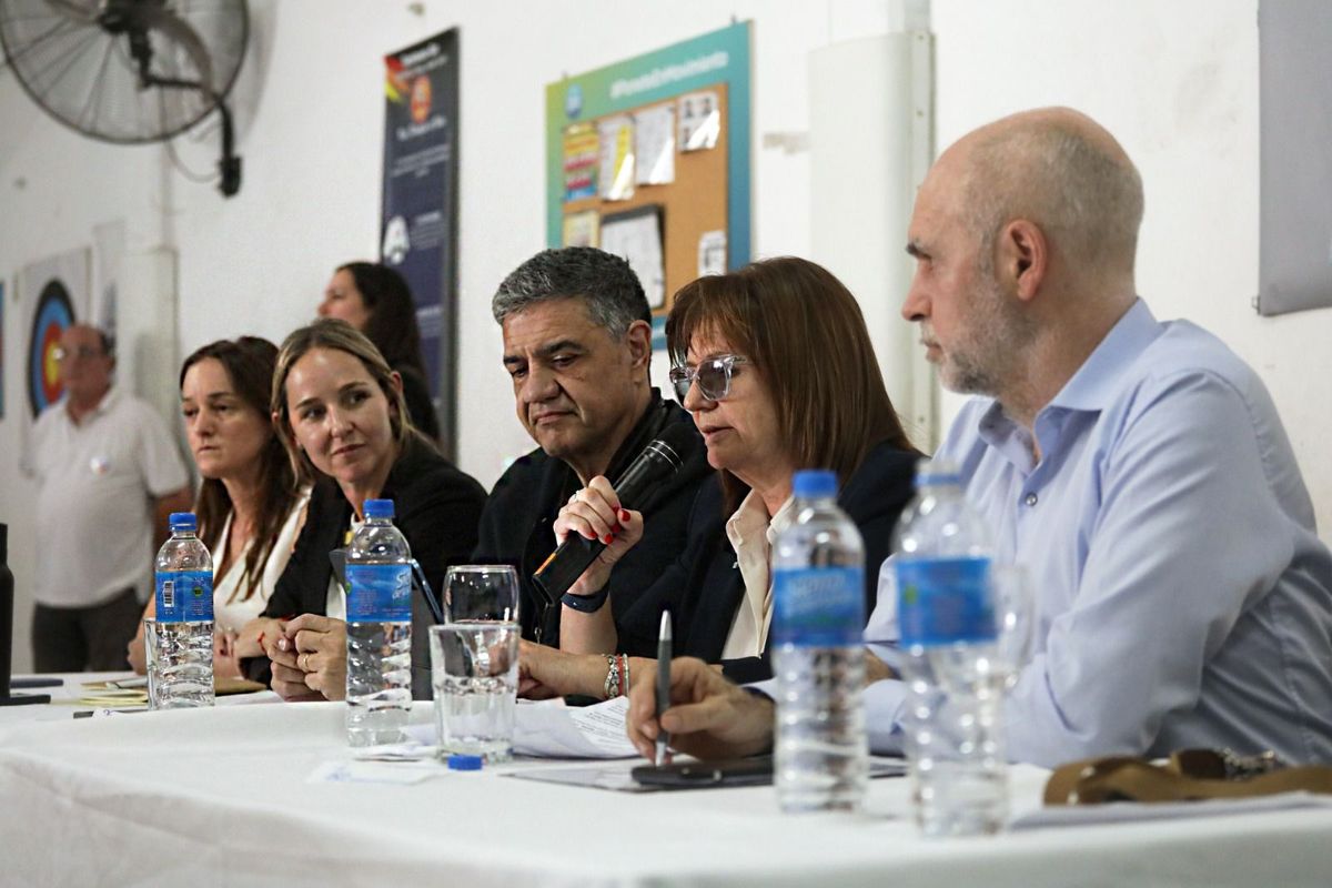 Patricia Bullrich, Jorge Macri, Clara Muzzio y Horacio Rodríguez Larreta. Patricia Bullrich, Jorge Macri, Clara Muzzio y Horacio Rodríguez Larreta.