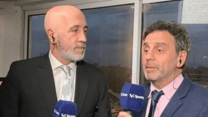 Insólito lo que pasó en TyC Sports con Julian Bricco y Fernando Lavecchia