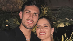 Leandro Paredes y Camila Galante, una pareja en medio del escándalo.