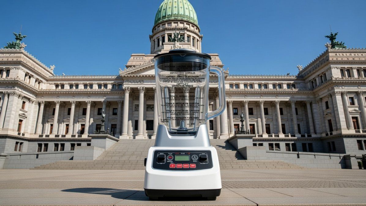Arranca la sesión en Diputados para la reforma laboral. Foto ilustrativa: IA Grok.&nbsp;