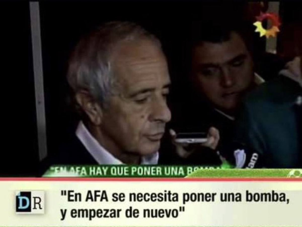 No pasa de moda: la declaración de D'Onofrio en septiembre de 2015, en plena crisis de AFA (no importa cuándo leas esto). No pasa de moda: la declaración de D'Onofrio en septiembre de 2015, en plena crisis de AFA (no importa cuándo leas esto).
