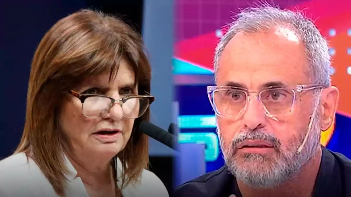 Patricia Bullrich se pisa sola en vivo mientras Jorge Rial promete más  pruebas