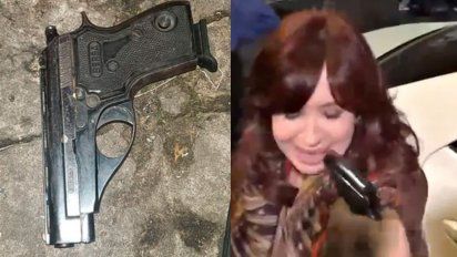Video: Custodio de CFK que se agachó y se convirtió en meme