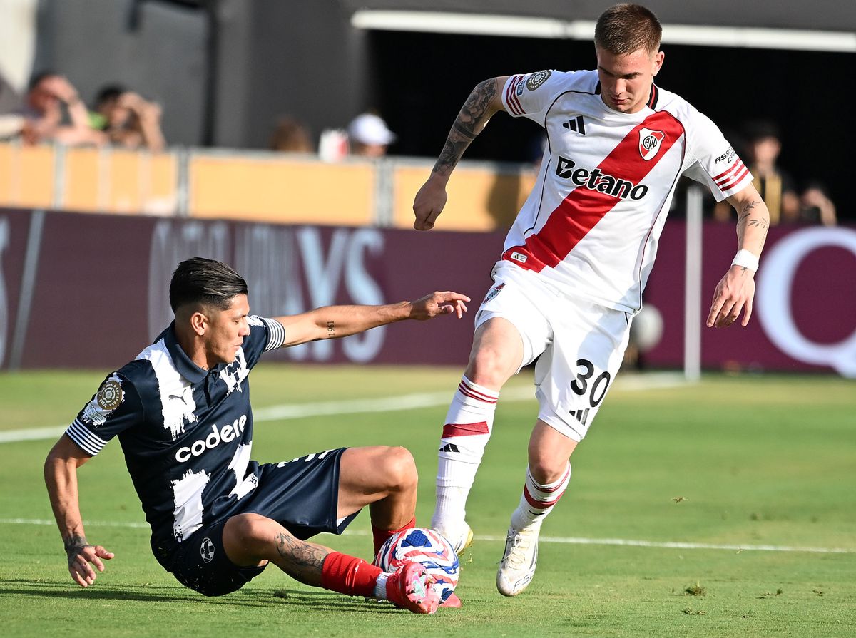 Mastantuono tuvo un buen partido Mastantuono tuvo un buen partido