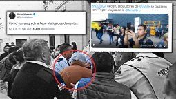 Pepe Mujica abucheado por libertarios.