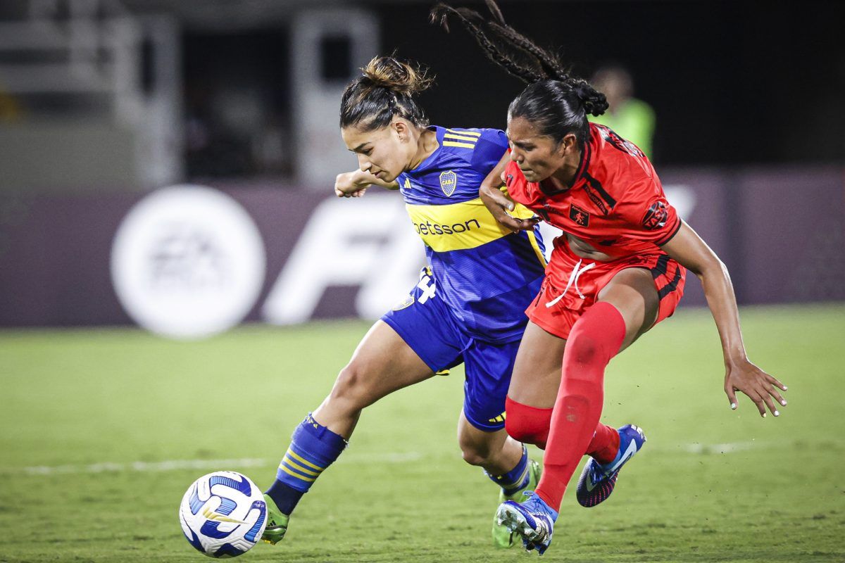 Boca y América empataron en un partido con mucho roce físico.