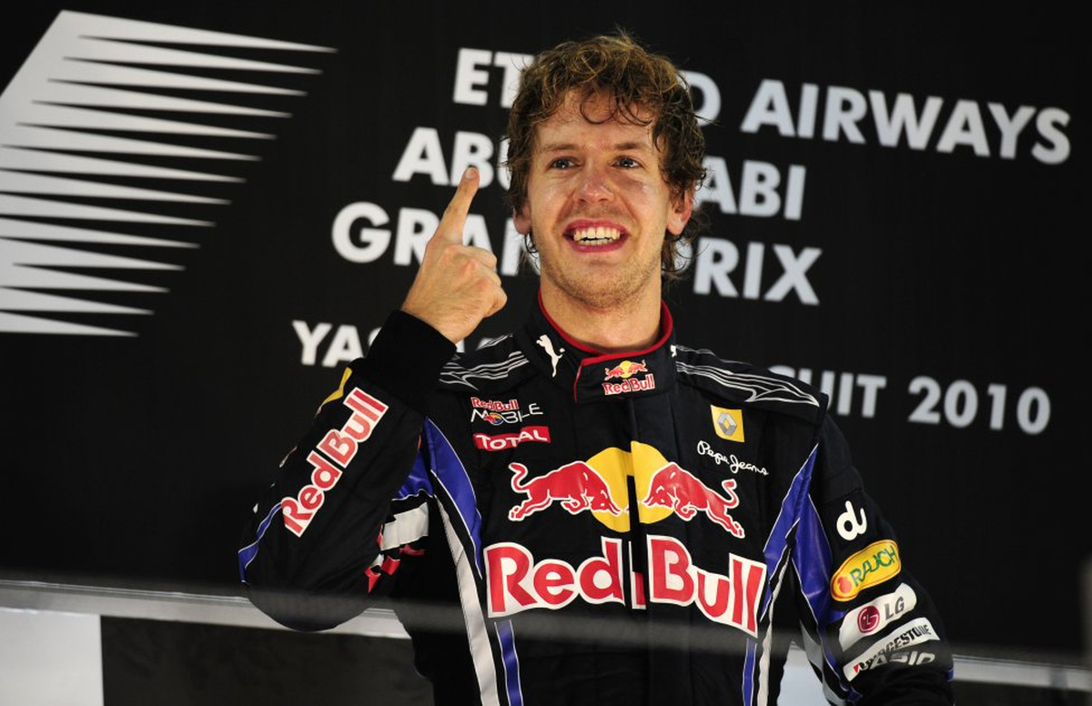 Sebastian Vettel y su primer campeonato mundial de la F1.