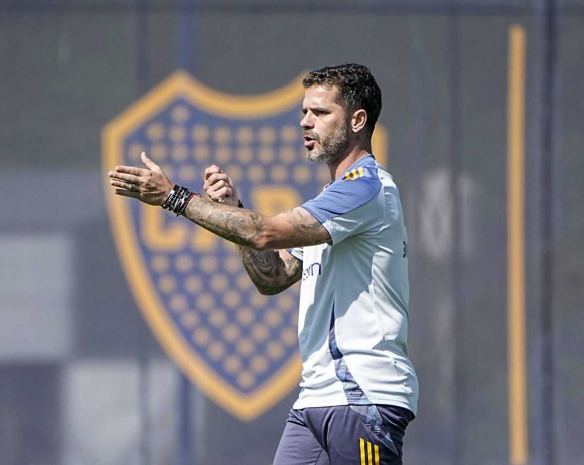 Fernando Gago, entrenador de Boca