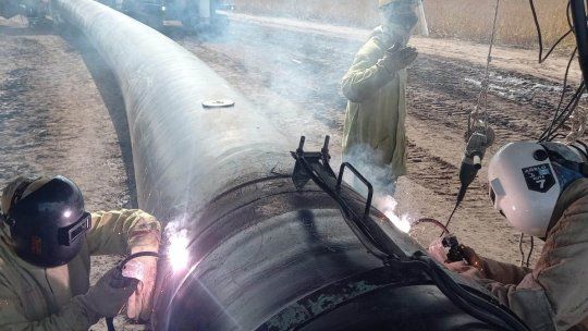 Antes, Tenaris hacía los caños, que ahora se importan de China. Antes, Tenaris hacía los caños, que ahora se importan de China.