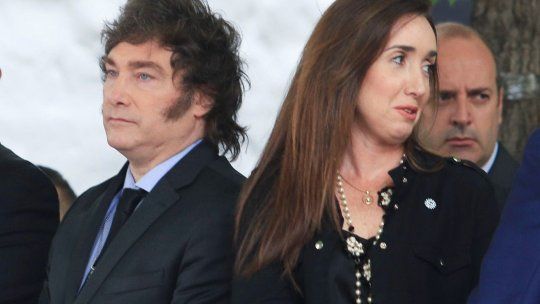 Javier Milei y Victorial Villarruel.  Javier Milei y Victorial Villarruel.