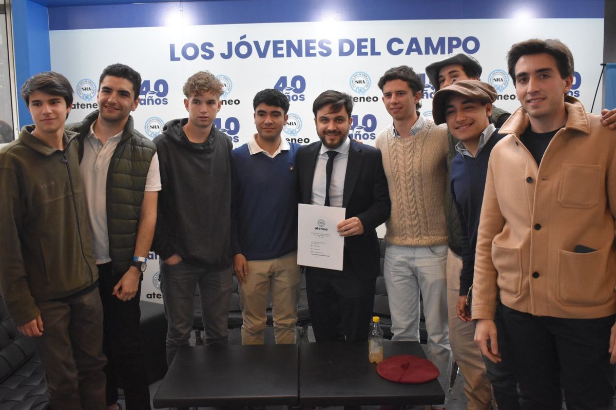 Ramiro Marra en La Rural. Ramiro Marra en La Rural.