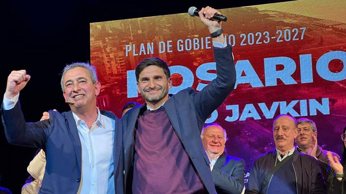 Javkin y Pullaro pertenecientes al espacio "Unidos para Cambiar Santa Fe". Javkin y Pullaro pertenecientes al espacio "Unidos para Cambiar Santa Fe". 