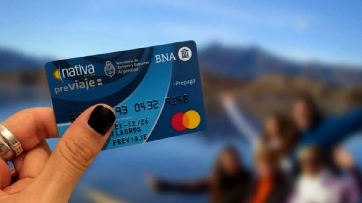 El Previaje 4 se podrá utilizar con la tarjeta física o desde la App de BNA.