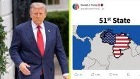 Donald Trump y una polémica publicación sobre Venezuela. Donald Trump y una polémica publicación sobre Venezuela.