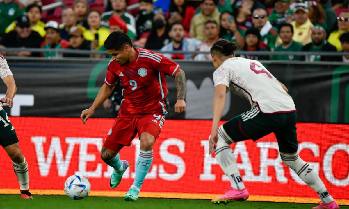 Colombia venció a México en el último partido del año