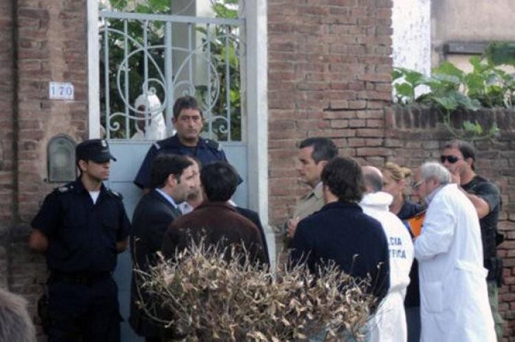 La casa de la mujer de 74 años que fue asesinada este viernes (15/03) en Junín. (Foto: Diario Democracia)