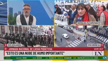 tension en ln+: luis novaresio vs. romina del pla y abandono de movil tension en ln+: luis novaresio vs. romina del pla y abandono de movil