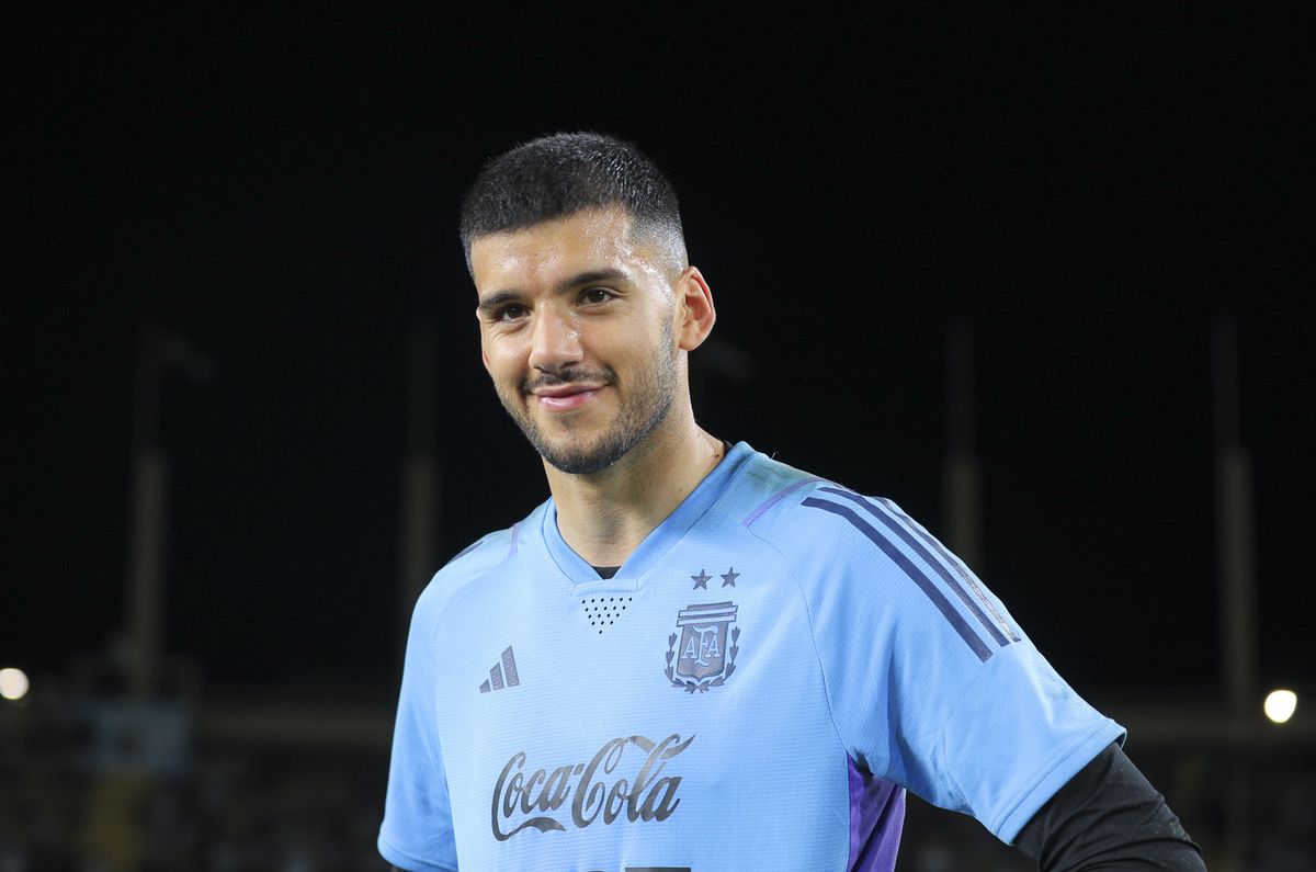 Gerónimo Rulli, suplente de Dibu Martínez en la Selección Argentina