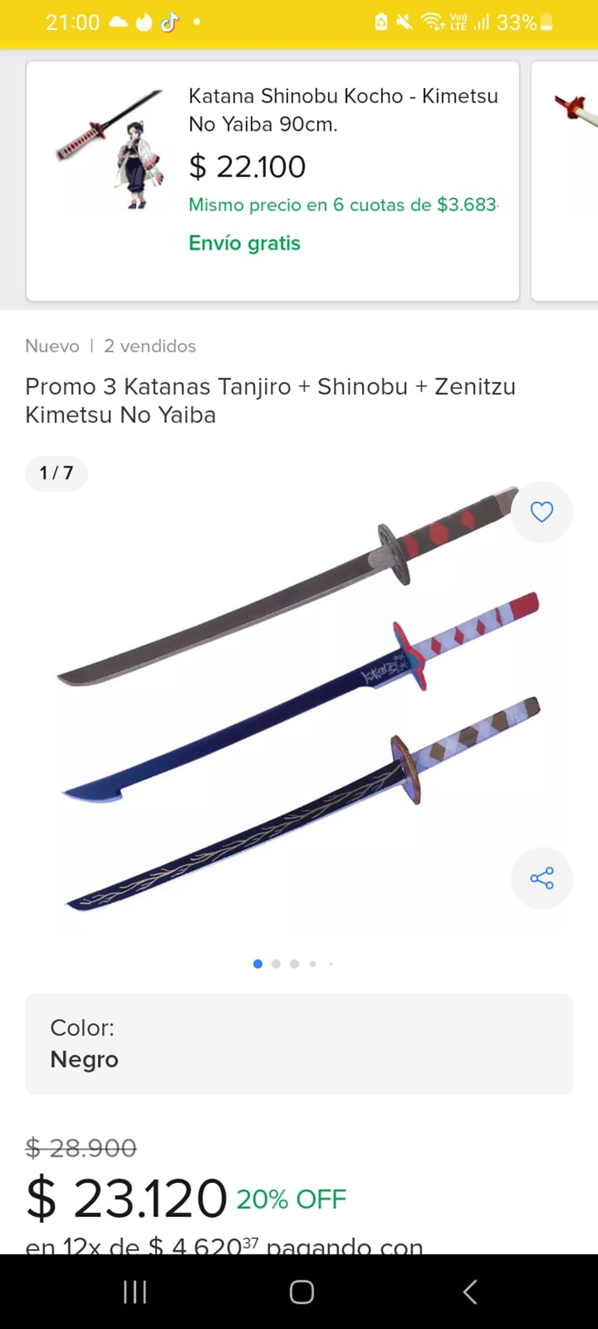 Las katanas originarias de Japón se ofrecen libremente en Argentina por internet Las katanas originarias de Japón se ofrecen libremente en Argentina por internet