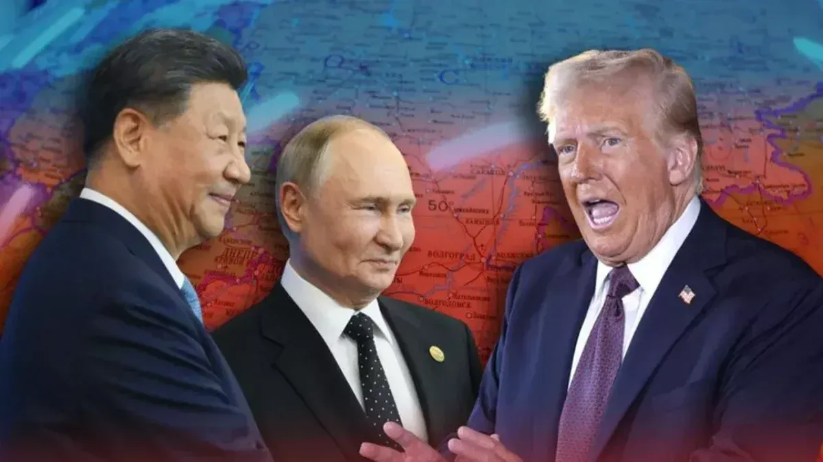 Xi Jinping, Putin y Donald Trump.