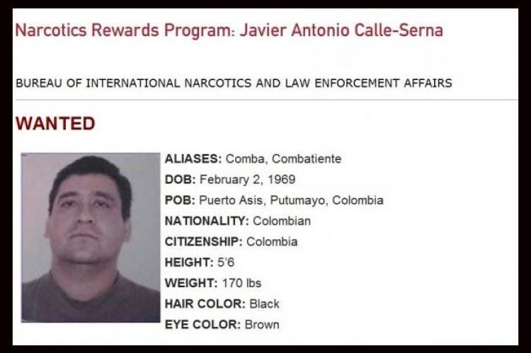 Javier Antonio Calle Serna, alias Comba o El Doctor.