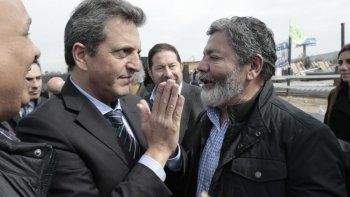 El ministro de Economía, Sergio Massa, y el sindicalista de la UOCRA, Gerardo Martínez. El ministro de Economía, Sergio Massa, y el sindicalista de la UOCRA, Gerardo Martínez.