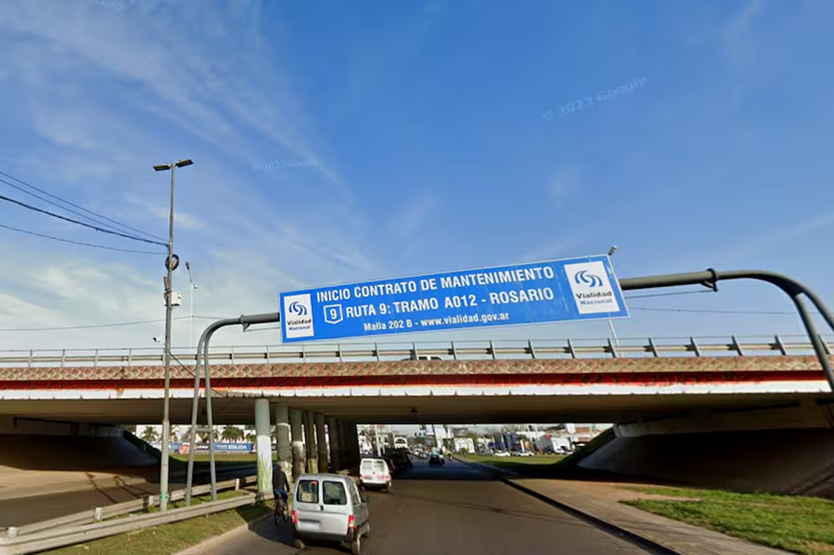 Puente de Avenida Circunvalación y Eva Perón donde se encontró la amenaza. Puente de Avenida Circunvalación y Eva Perón donde se encontró la amenaza.