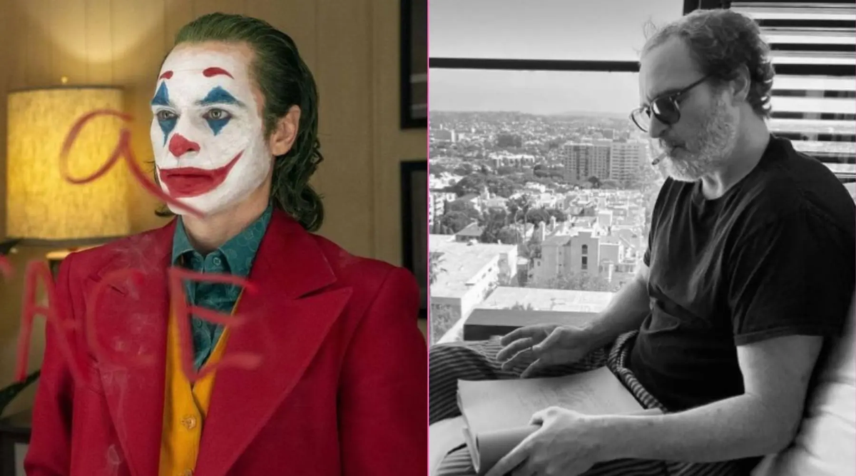 Joaquin Phoenix y la imagen que deja en evidencia a Warner, en donde el actor esta leyendo el guion de la secuela del villano.