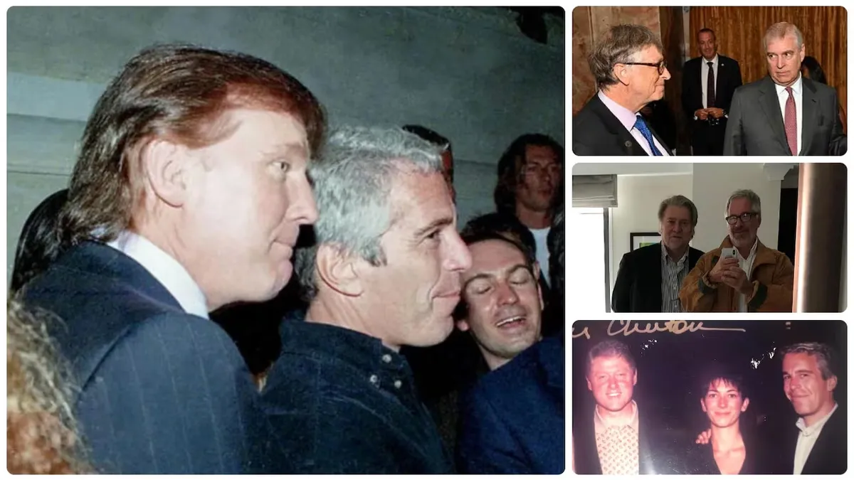 Donald Trump, Bill Gates, Steve Bannon, Bill Clinton y el príncipe Andrés aparecen en las fotos de los archivos de Epstein | Foto: Demócratas de supervisión de la Cámara de Representantes Donald Trump, Bill Gates, Steve Bannon, Bill Clinton y el príncipe Andrés aparecen en las fotos de los archivos de Epstein | Foto: Demócratas de supervisión de la Cámara de Representantes