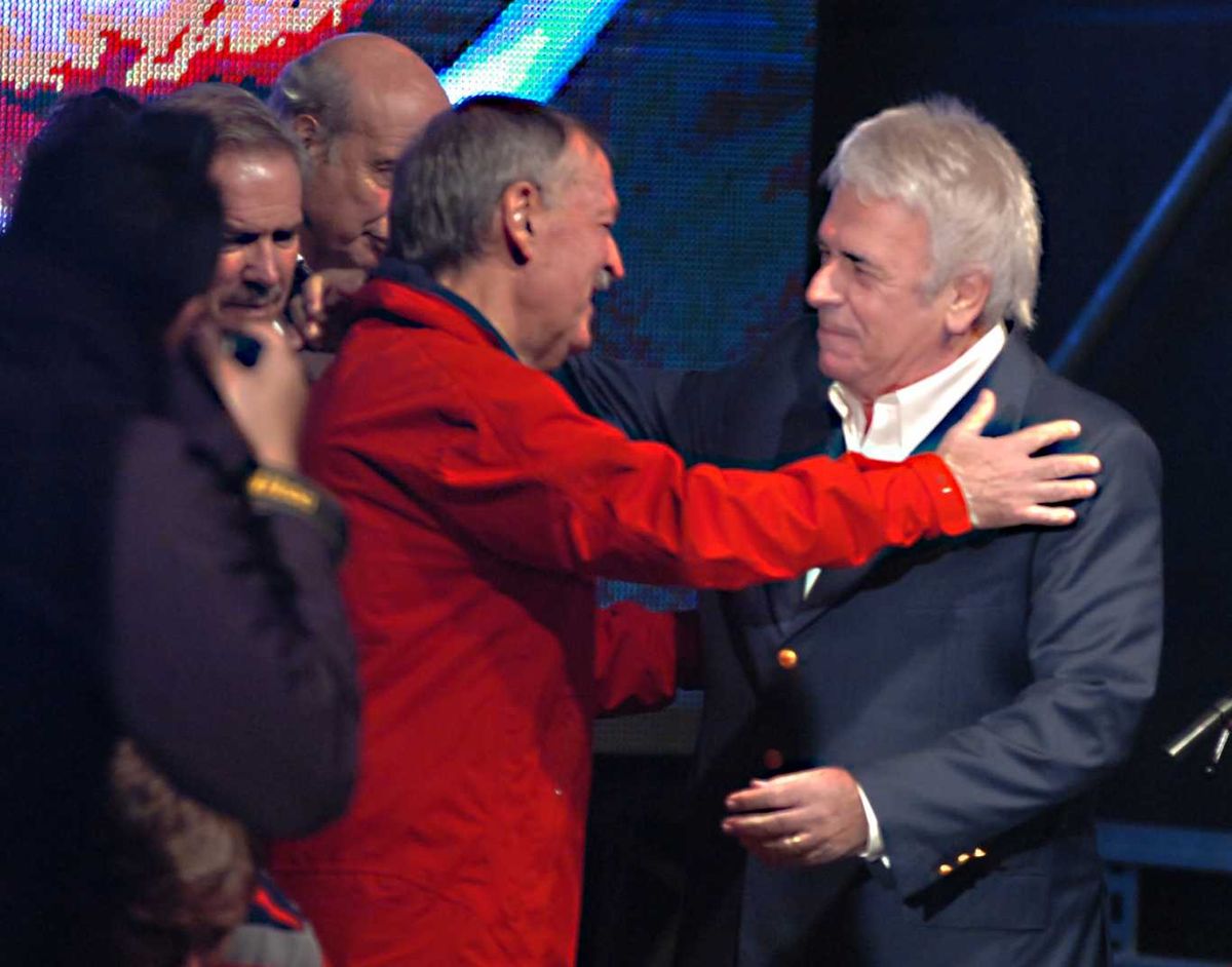 José Manuel De la Sota y Juan Carlos Schiaretti, constructores del peronismo cordobés. José Manuel De la Sota y Juan Carlos Schiaretti, constructores del peronismo cordobés.