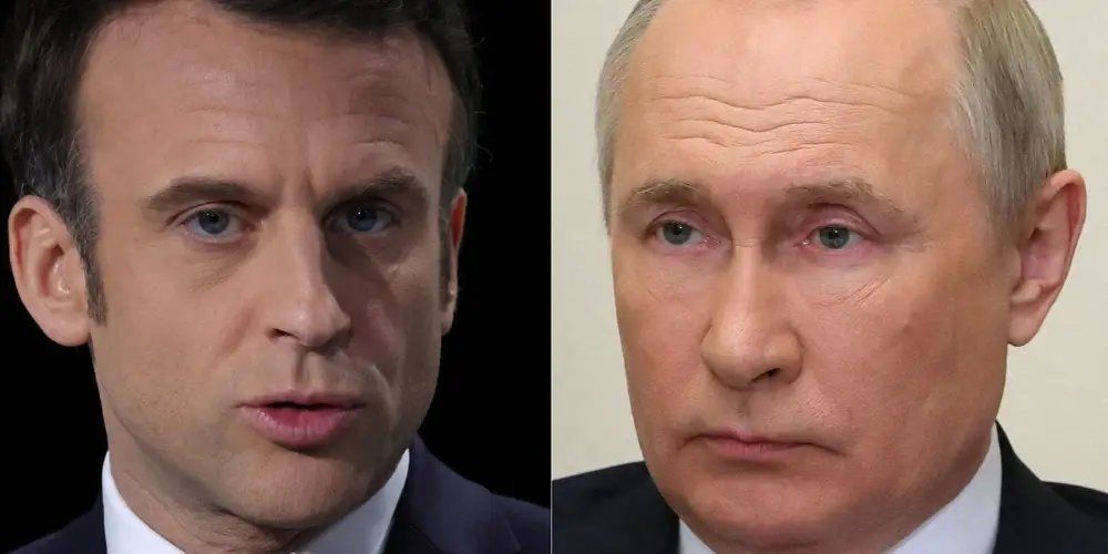 Emmanuel Macron y Vladímir Putin mantuvieron una curiosa llamada telefónica días antes de la invasión a Ucrania.