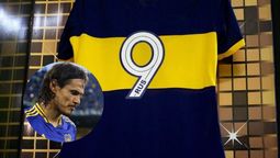 Boca tiene un 9 que deja apartado a Cavani.&nbsp;