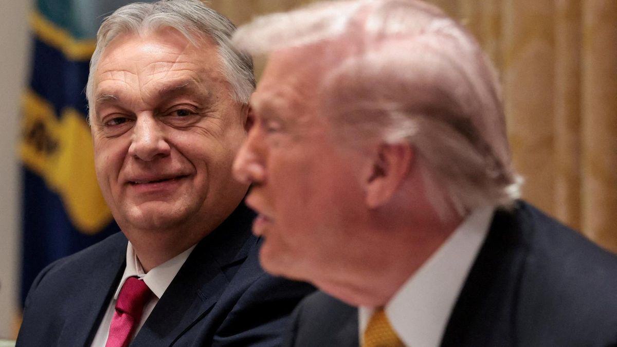 Viktor Orban y Donald Trump.