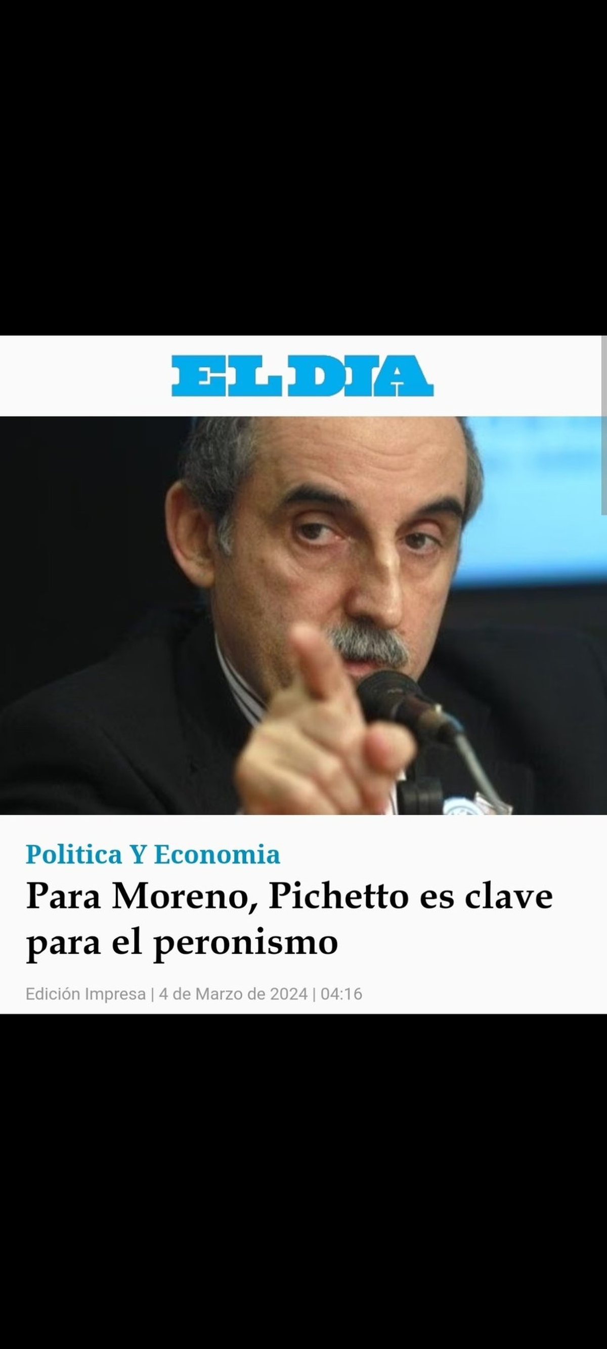 Elogios cruzados entre Guillermo Moreno y Miguel Pichetto Elogios cruzados entre Guillermo Moreno y Miguel Pichetto