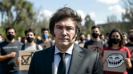 Javier Milei recibió a su tropa digital en Casa Rosada, en medio de himnos y lealtades cruzadas. Quién arma el relato y por qué no es tan espontáneo como dicen. Javier Milei recibió a su tropa digital en Casa Rosada, en medio de himnos y lealtades cruzadas. Quién arma el relato y por qué no es tan espontáneo como dicen.