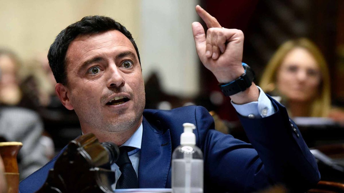 Rodrigo de Loredo, presidente de la bancada radical en Diputados. 