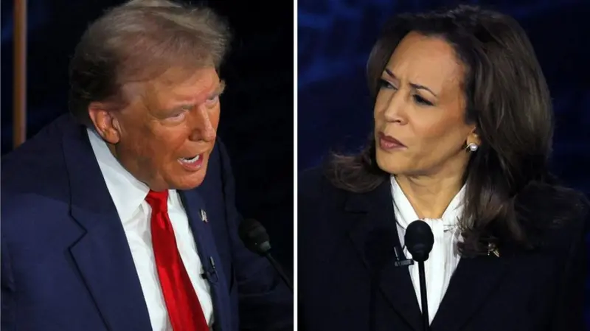 Donald Trump y Kamala Harris Donald Trump y Kamala Harris