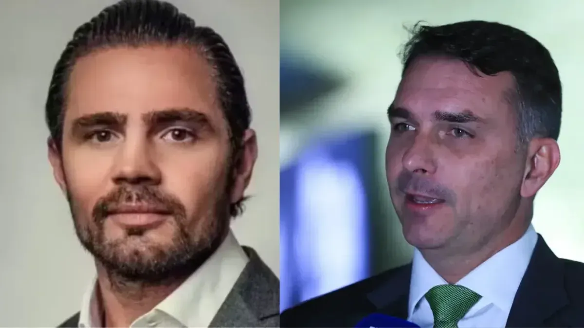 Daniel Vorcaro (izquierda), ex propietario de Banco Master, y Flávio Bolsonaro (derecha) Daniel Vorcaro (izquierda), ex propietario de Banco Master, y Flávio Bolsonaro (derecha)