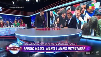 Flojo debut: Intratables con Sergio Massa y sin Javier Milei