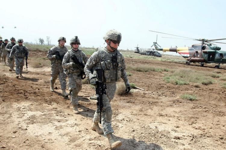 Taji, base norteamericana en Irak.